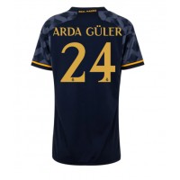 Real Madrid Arda Guler #24 Vieraspaita Naiset 2023-24 Lyhythihainen